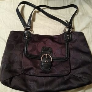 Black Coach Purse